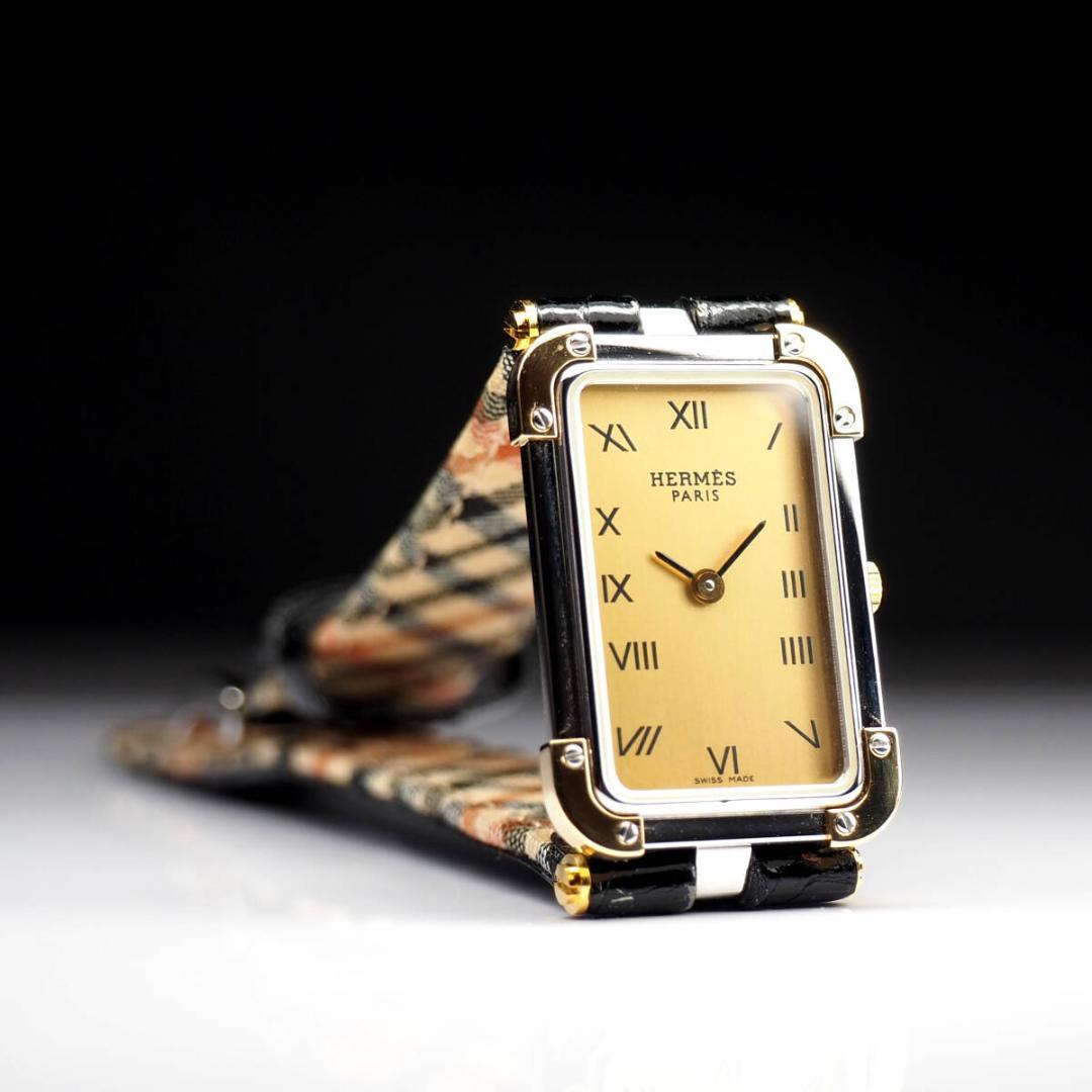 ◆エルメス◆クロアジュール◆レディース◆CR1.220◆腕時計◆R-S