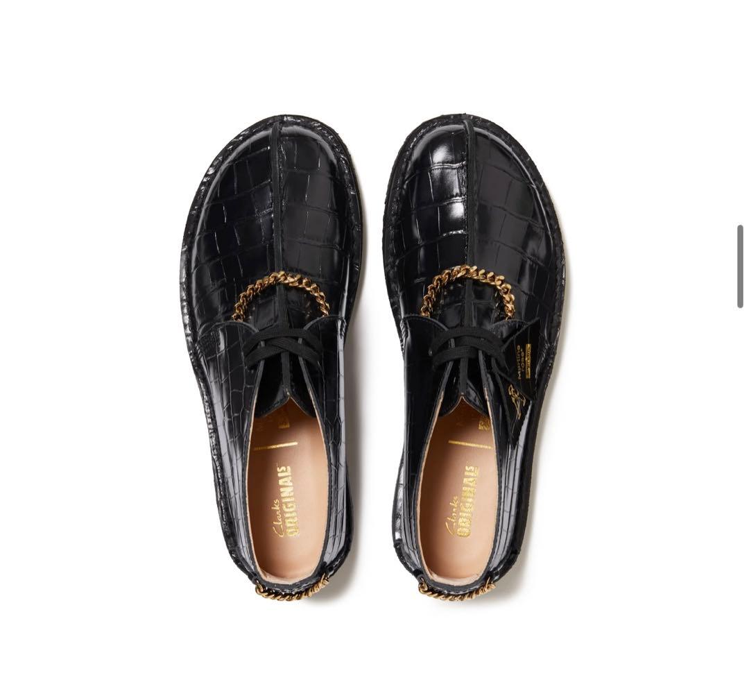 靴 supreme martinrose clarks