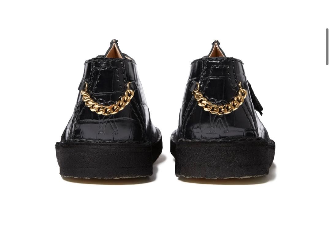 靴 supreme martinrose clarks