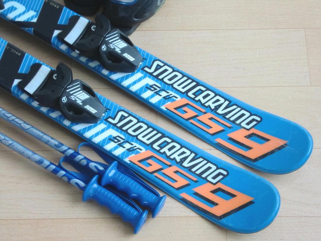 ■■11月限定■送料無料■CARVING■子供用スキーセット90/19■