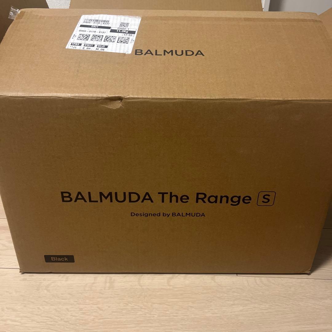 電子レンジ・オーブン BALMUDA The Range S (KRN01JP-BK)