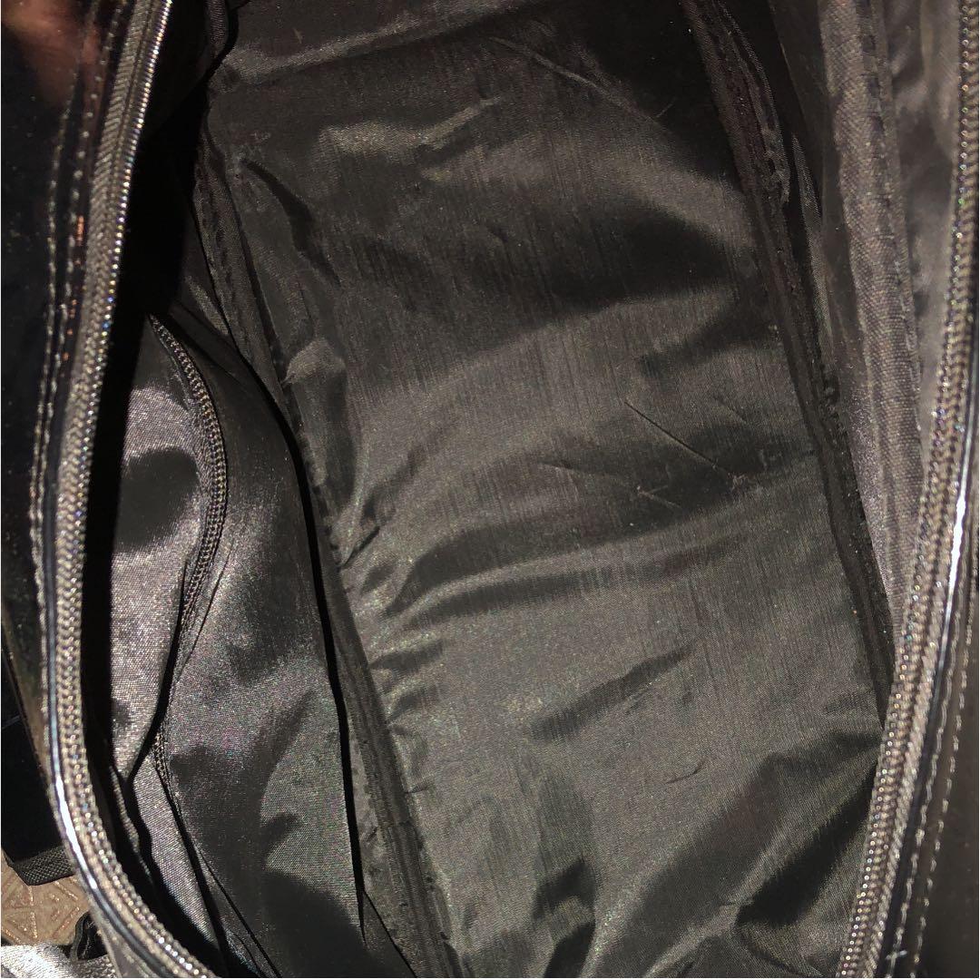 Wilson ウィルソンゴルフバッグ 黒 エナメル調