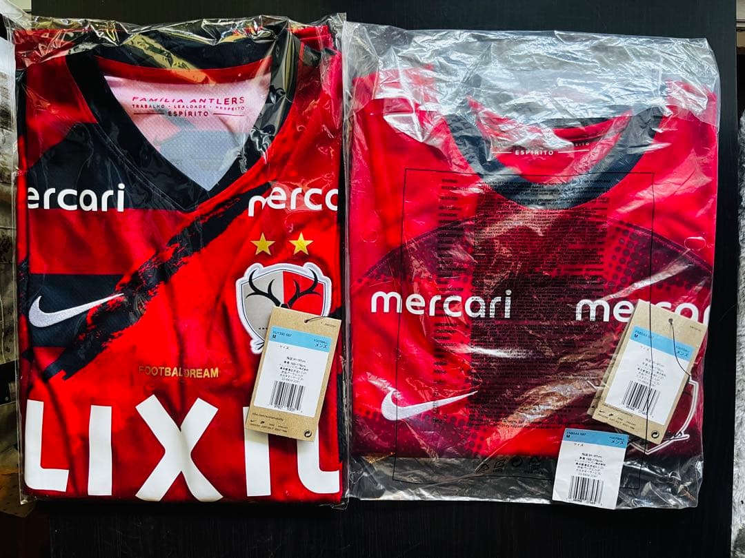 ⭐️新品未使用•タグ付⭐️2025,2024鹿島アントラーズ　ユニフォーム背番号なし