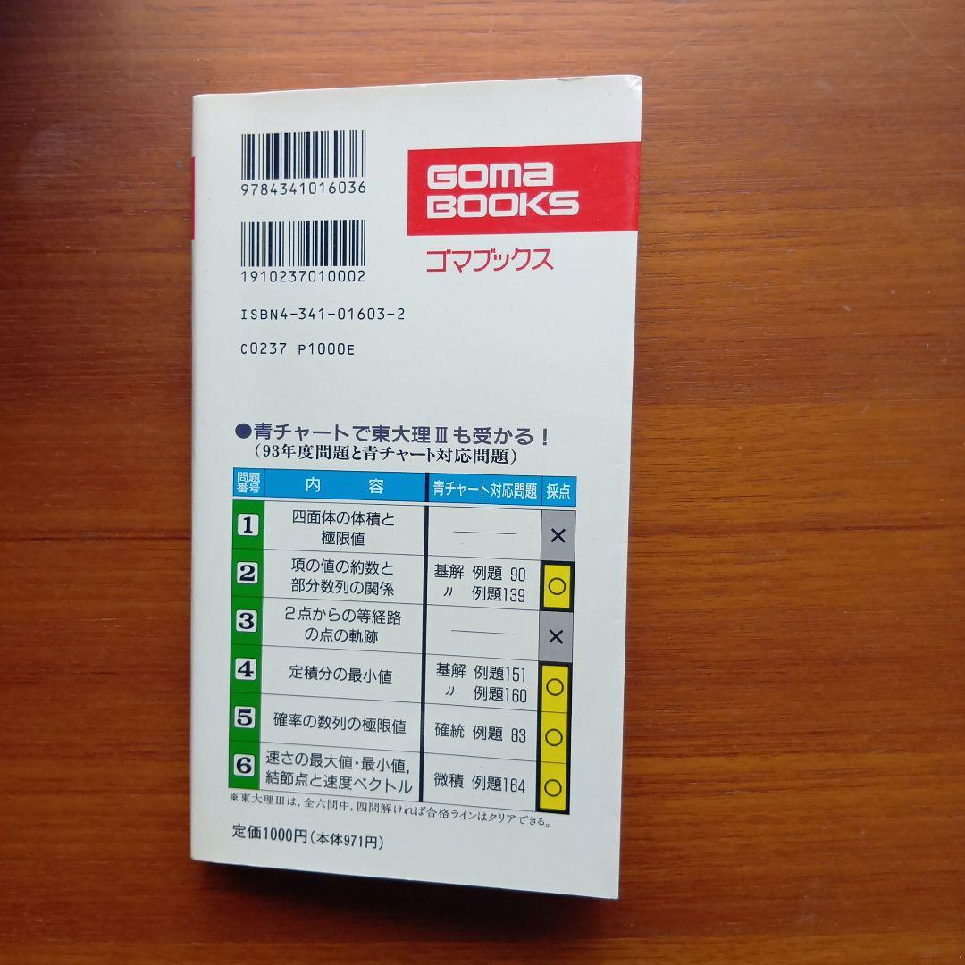 青チャートで東大理Ⅲも受かる