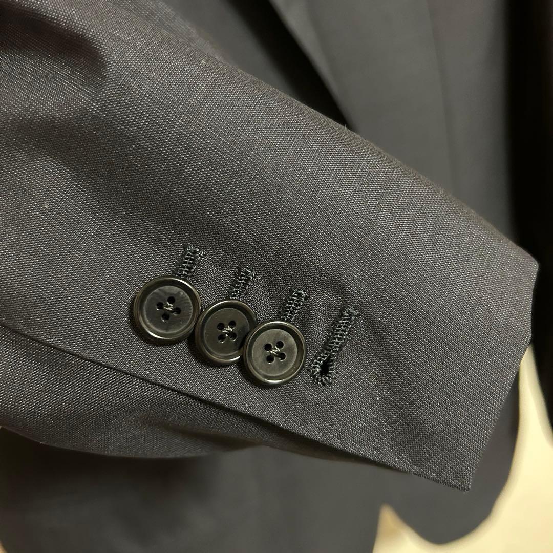 【美品】BEAMS F スーツ Mサイズ　ソリッドネイビー