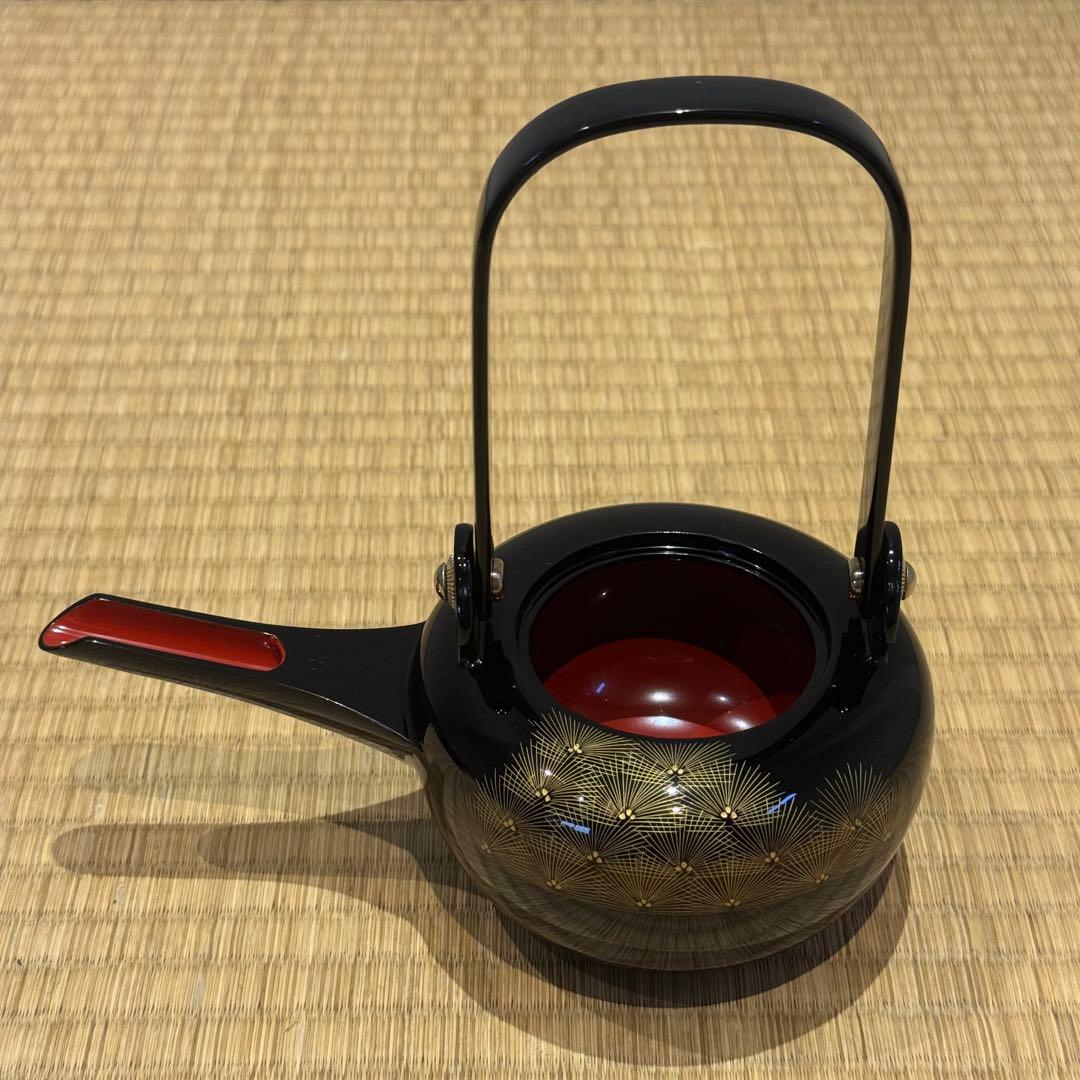 輪島塗 寺松沈金 屠蘇器 共箱