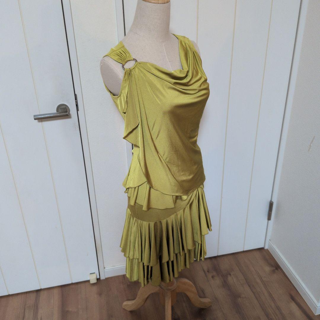 社交ダンス　ラテン　チャコット　Chacott　ドレス　セットアップ　サイズS