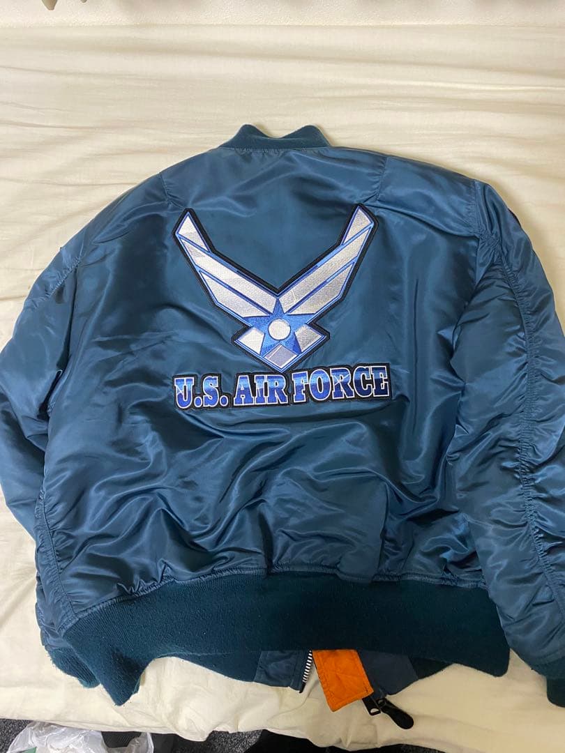 バ*ン様 ALPHA U.S.A. フライトジャケット U.S. AIR FOR
