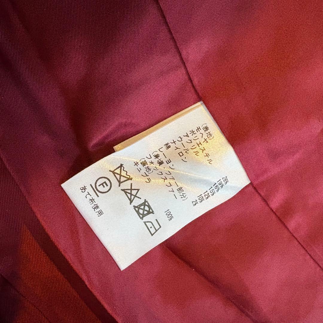 新品✨グレースクラス　2wayフォックスファー付ツイードコート　定価約10万円