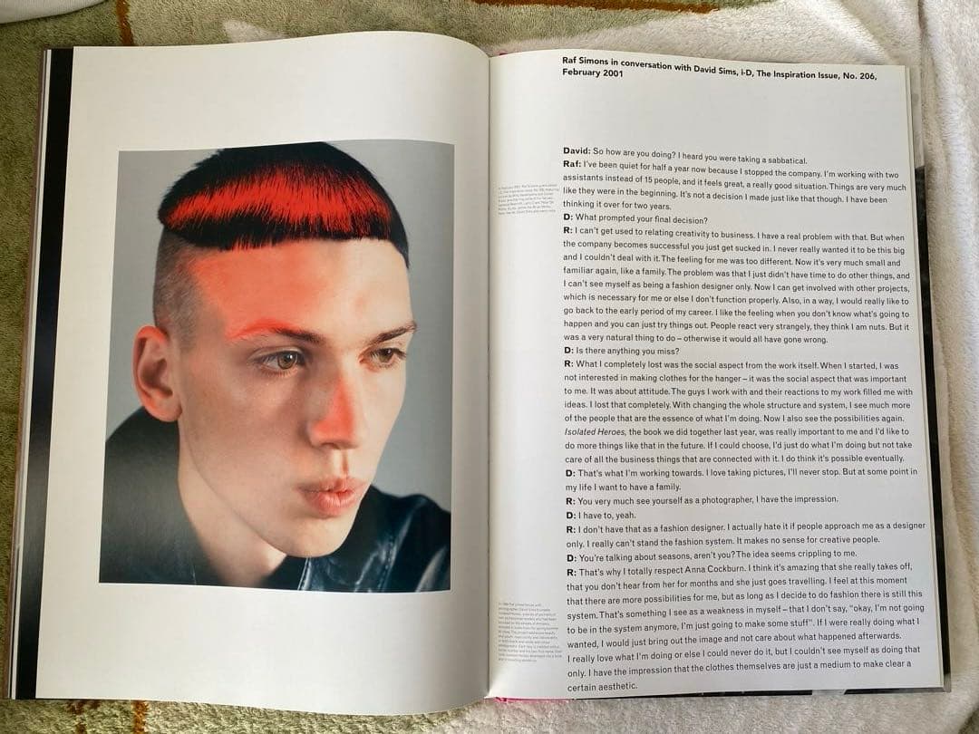 希少品 Raf Simons / Taschen /Terry Jones写真集