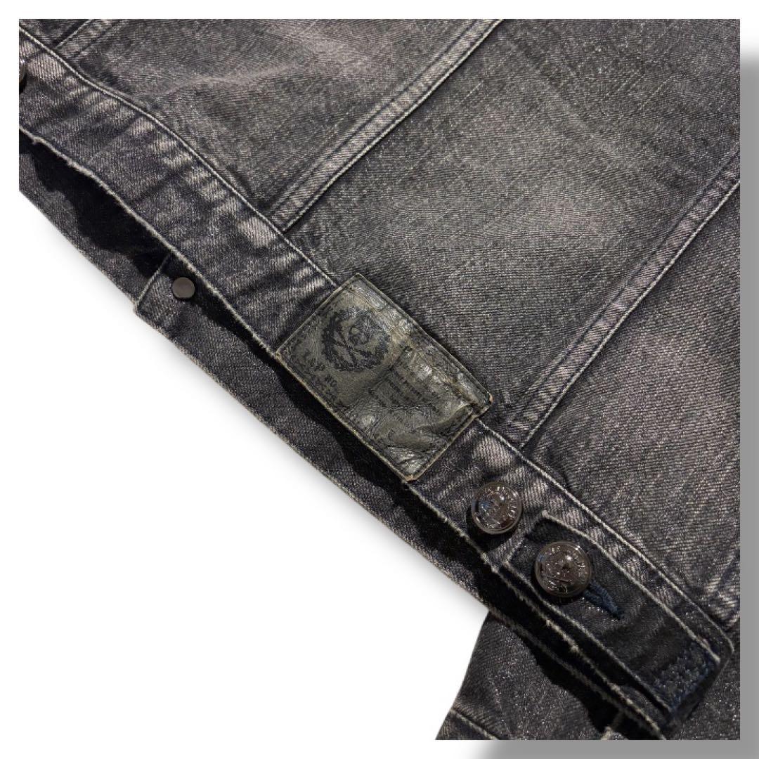 ジャケット・アウター 00s roen coating damage denim jacket y2k