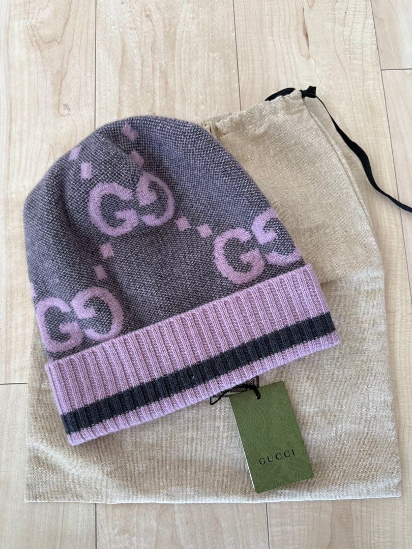 【新品未使用】　カシミア100% ニートー帽