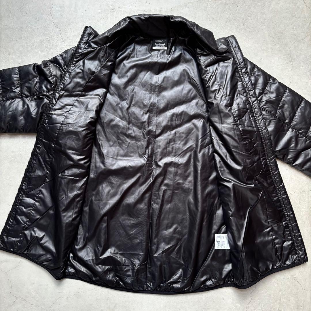 NIKE GOLF ナイキゴルフ 中綿ダブルジップジャケット ゴルフ M 黒