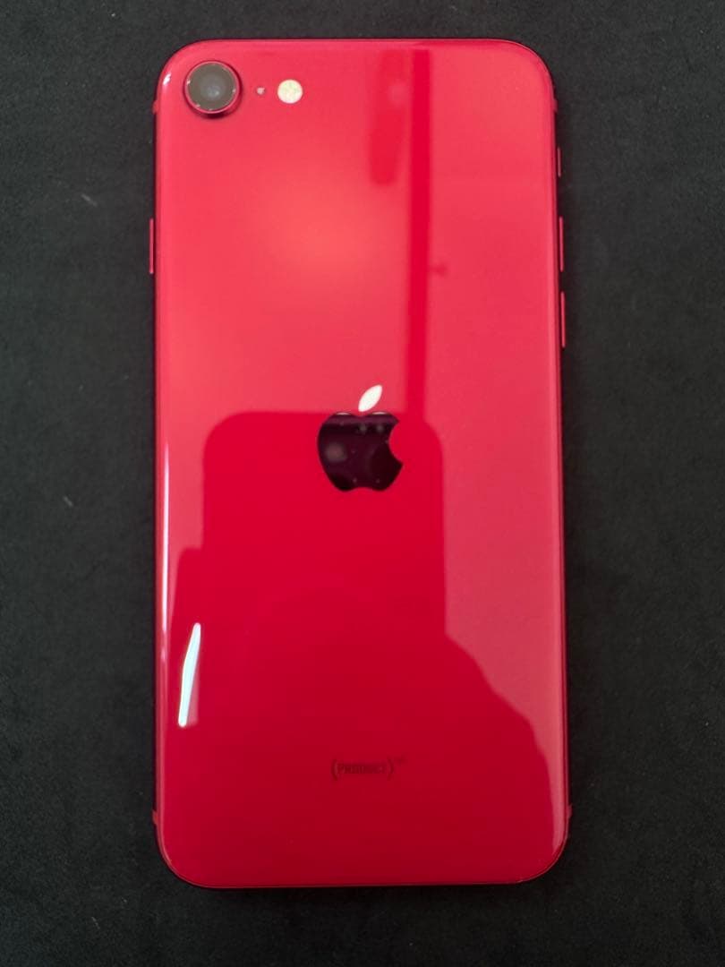【美品】iPhoneSE 64GB 第2世代 レッド 最大容量91%