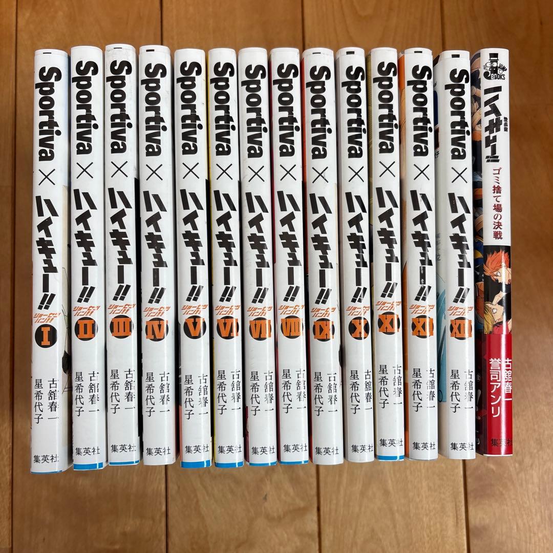 《1/4 15時までの出品》ハイキュー!! 1～45巻 全巻セット + 関連書籍