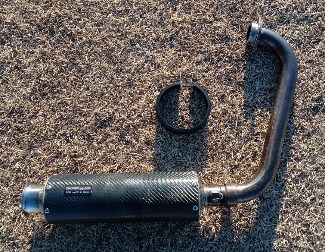 h*s様 トリッカー　ビームス　ダウンマフラー　セロー