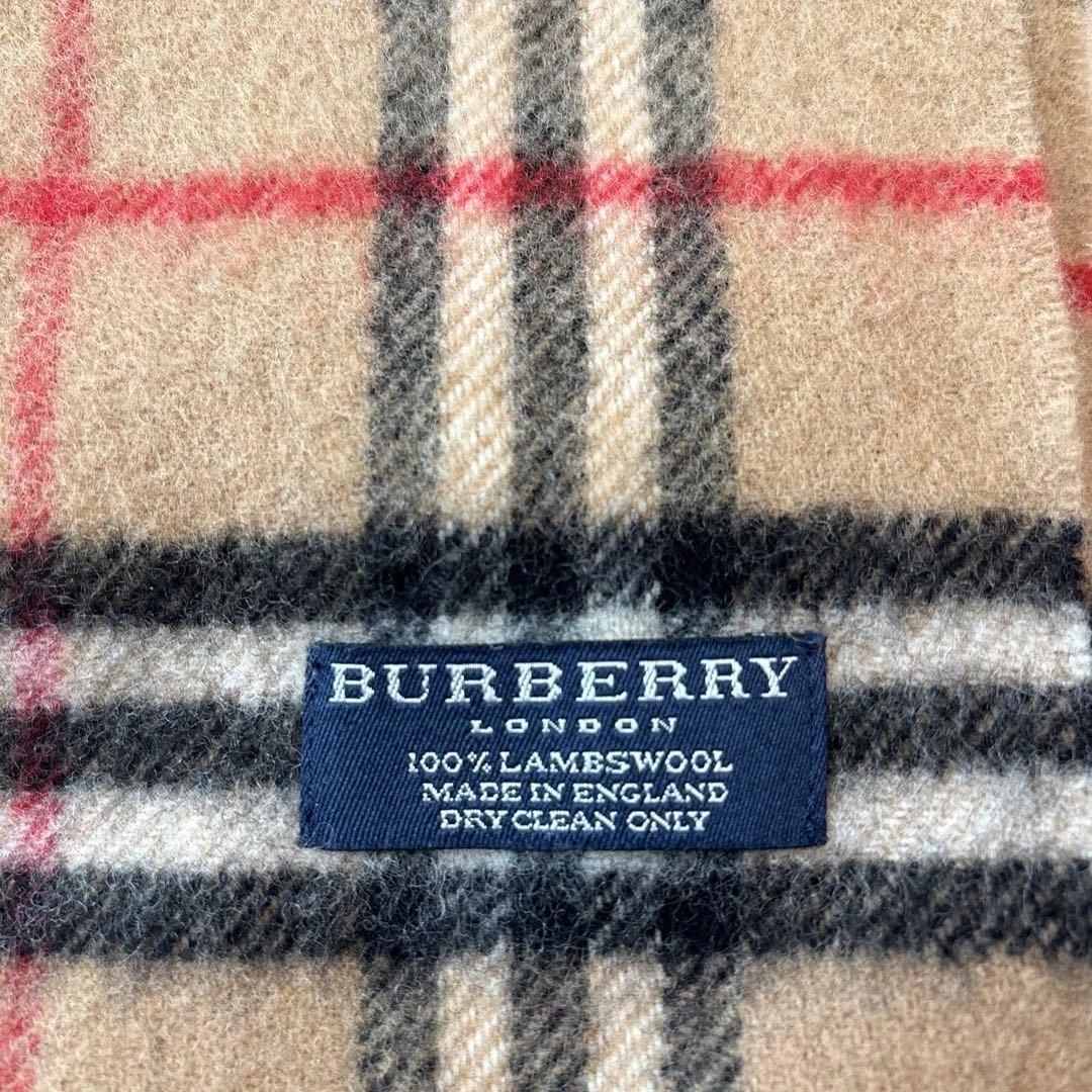 バーバリー ベージュ チェック柄 マフラー 手袋 ニット帽 セット