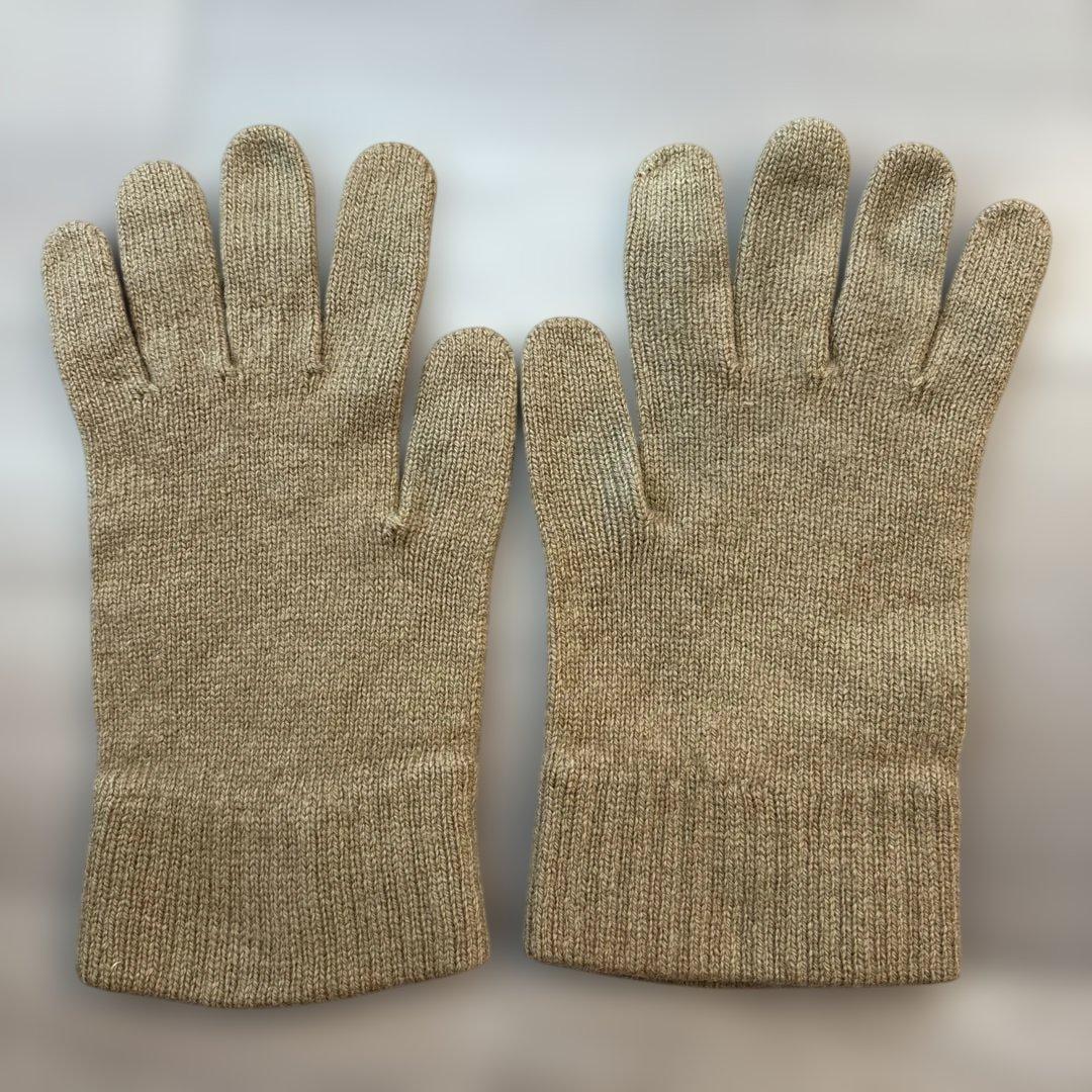 バーバリー ベージュ チェック柄 マフラー 手袋 ニット帽 セット