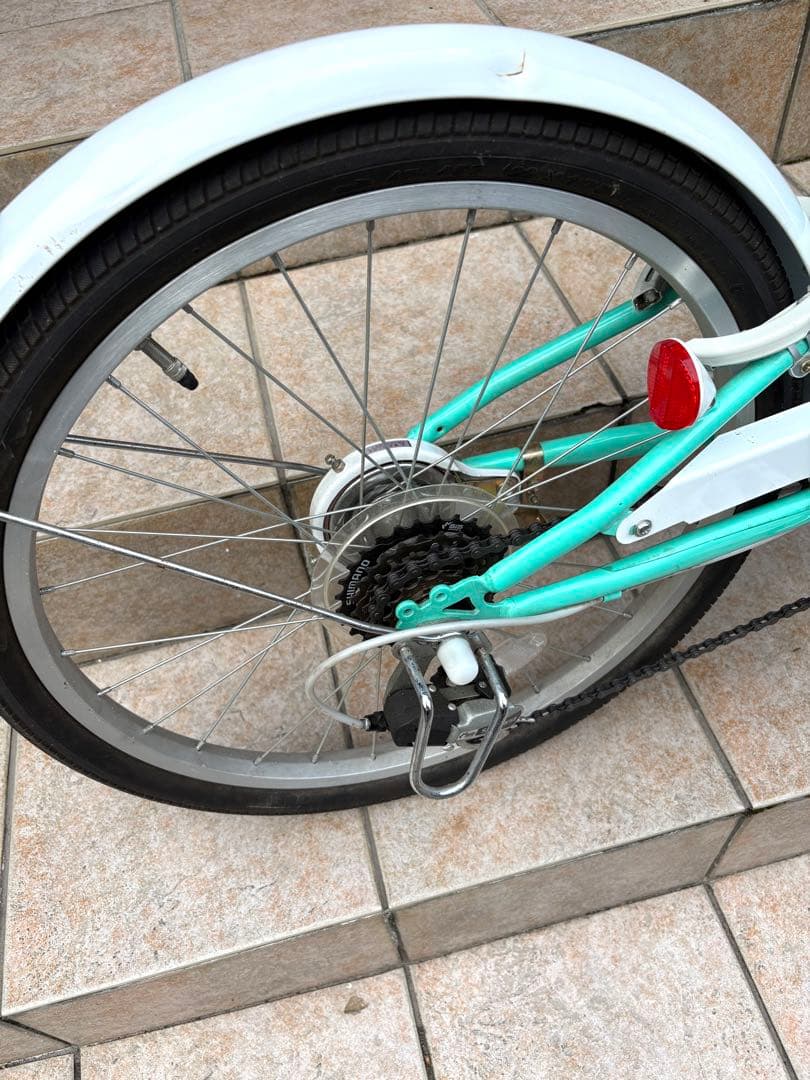 【京都 引取り限定】子供用の22インチ6段ギア付き