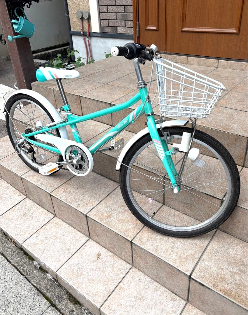 【京都 引取り限定】子供用の22インチ6段ギア付き