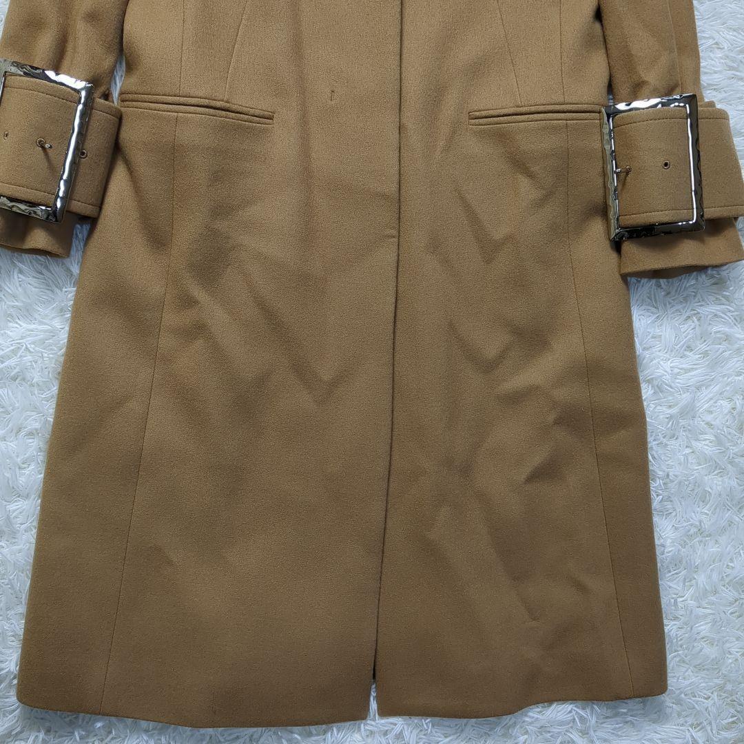 【レア✨未使用】CHRISTIAN DADA ウール ビックバックル コート