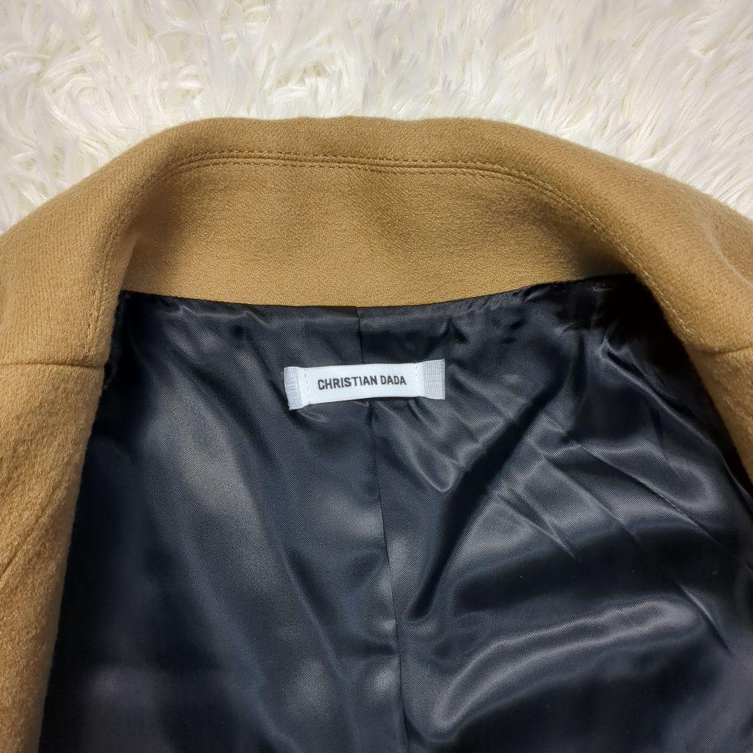 【レア✨未使用】CHRISTIAN DADA ウール ビックバックル コート