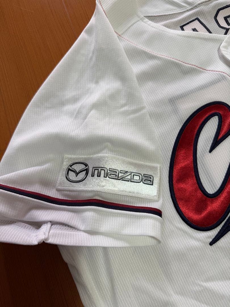 【新井監督　続投記念】広島カープ 25 プロモデルユニフォーム Lサイズ