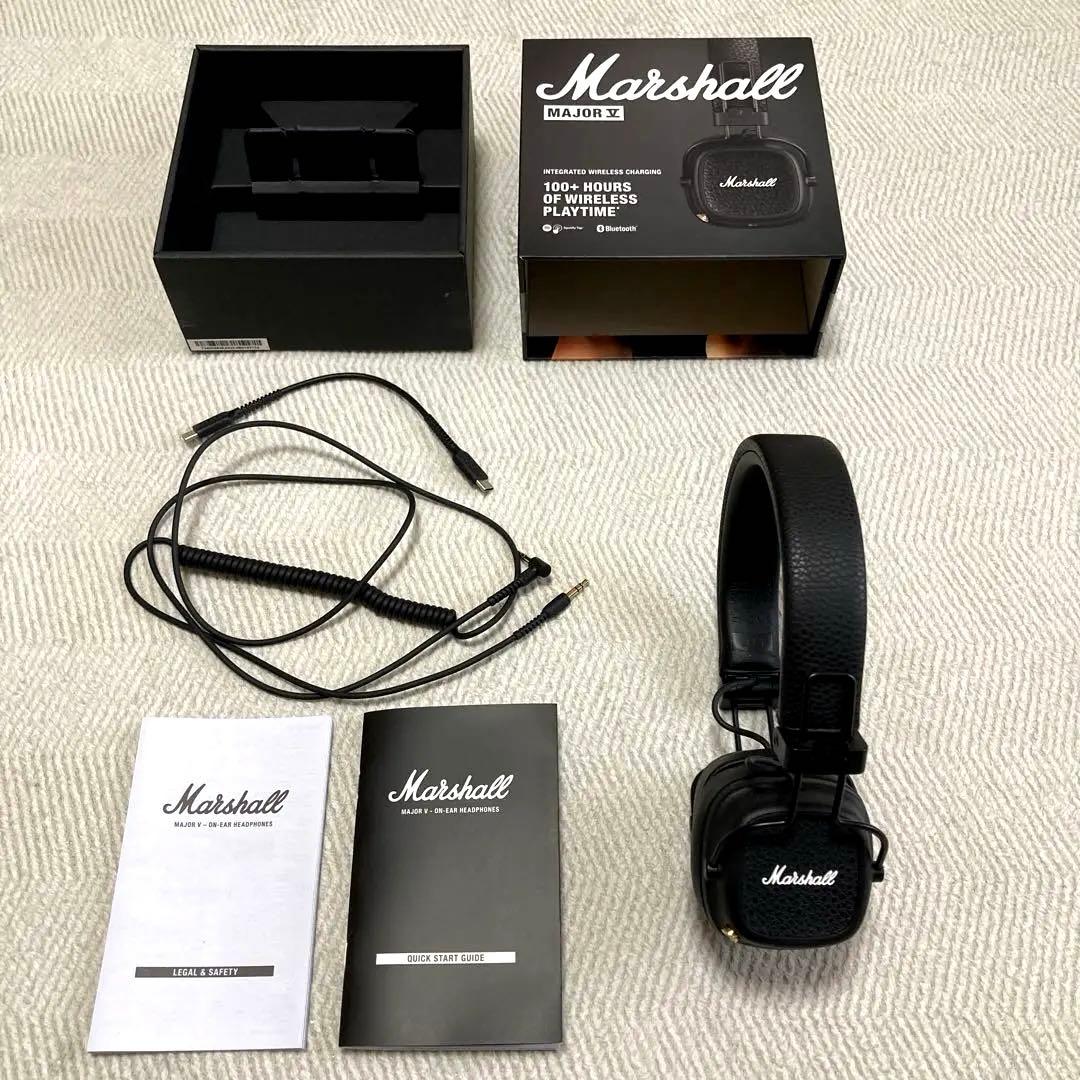Marshall MAJOR V ワイヤレスヘッドフォン　100+hours