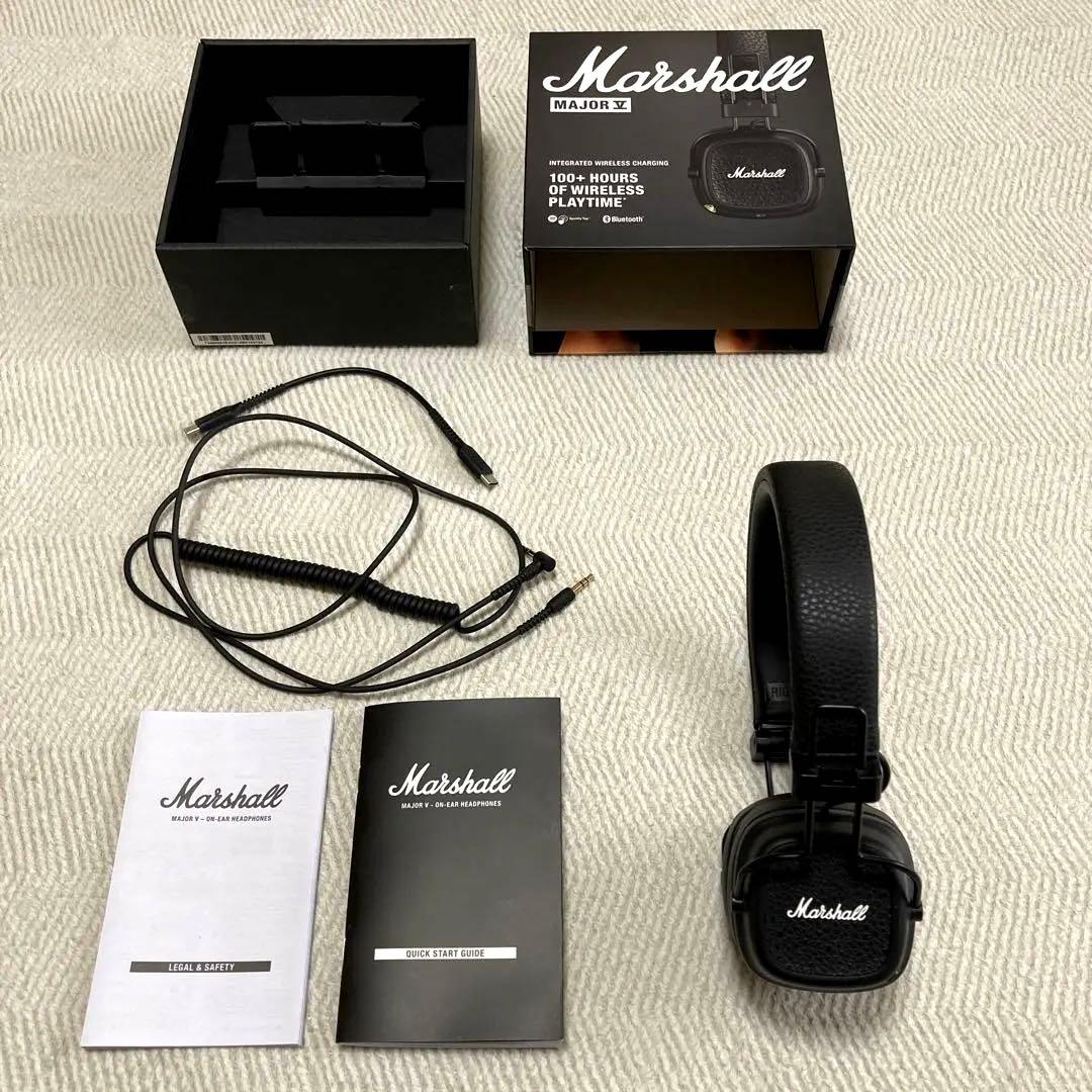 Marshall MAJOR V ワイヤレスヘッドフォン　100+hours
