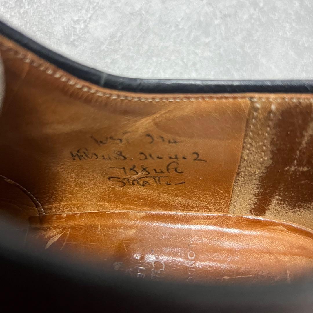 ヴィンテージChurch's旧チャーチレザーシューズドレスビジネスオールド革靴