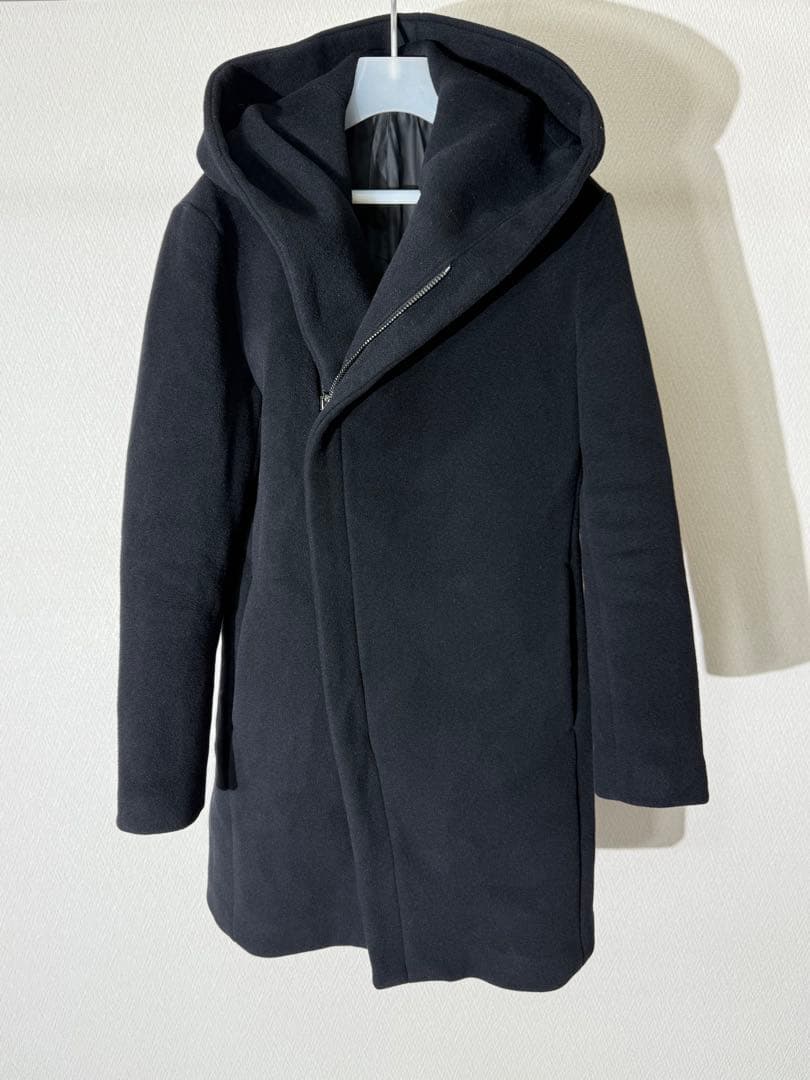 ジュンハシモト ラップコート フードコート