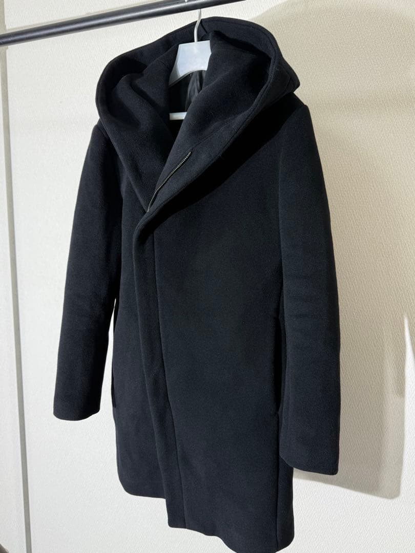 ジュンハシモト ラップコート フードコート