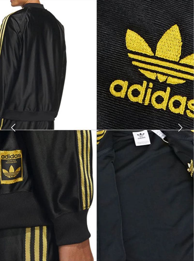 新品　アディダスオリジナル　メンズ　SST ジャージジャケット　ブラック　L