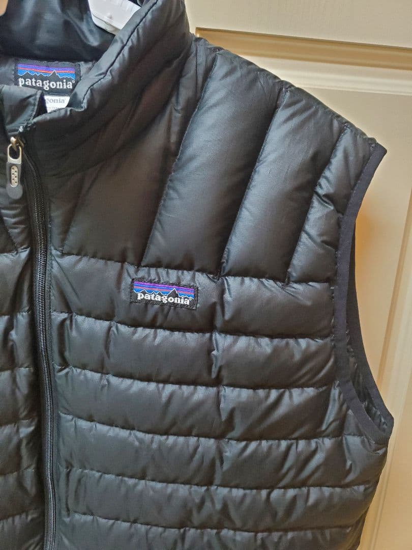 メンズL パタゴニア ダウンセーターベスト ブラック 黒