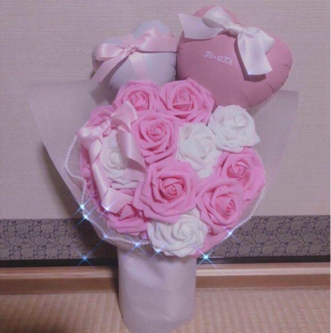 ★浅葱色☆ミ アレンジ 生誕祭　推し　誕生日　フラスタ　卓フラ　祝い