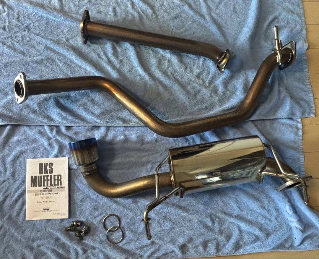 【TK】HKS スーパーターボマフラー スズキ ジムニー JB64W