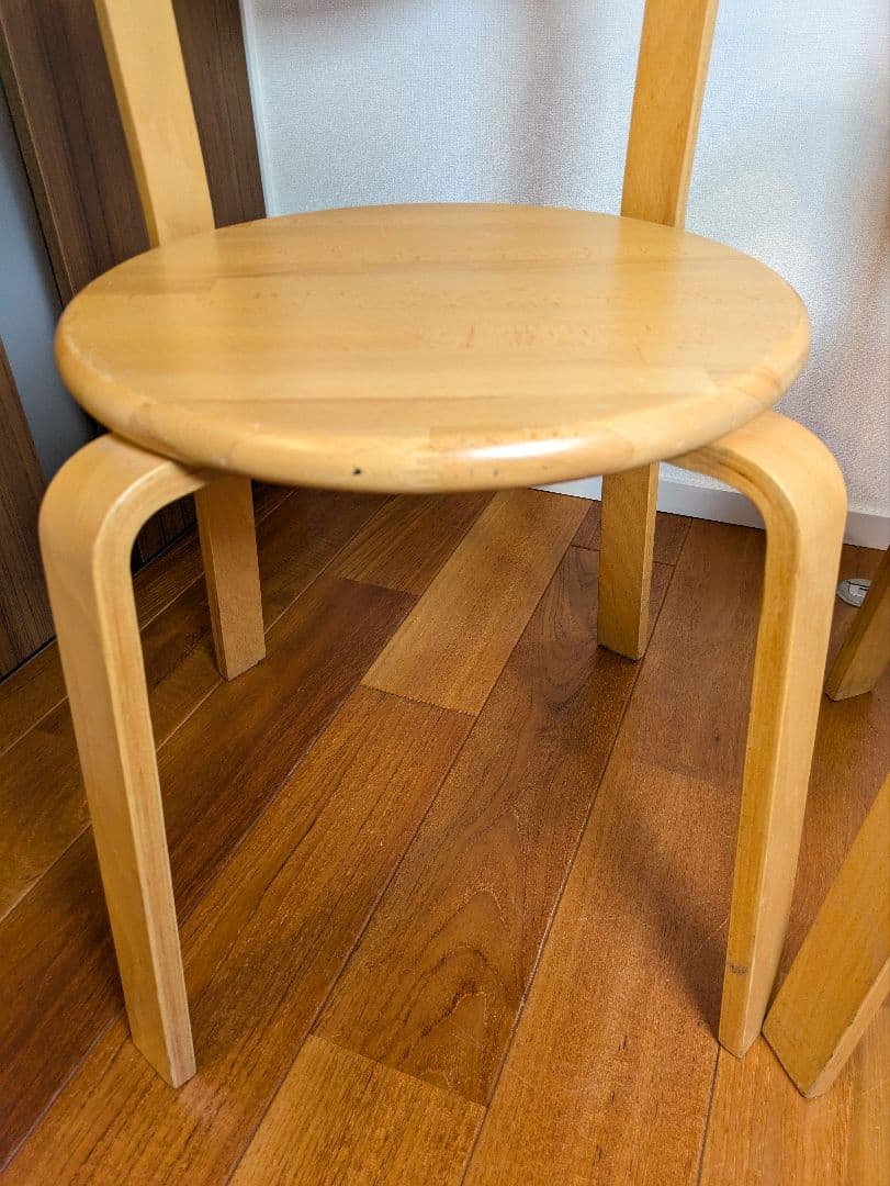 ダイニングチェア　3脚　木製