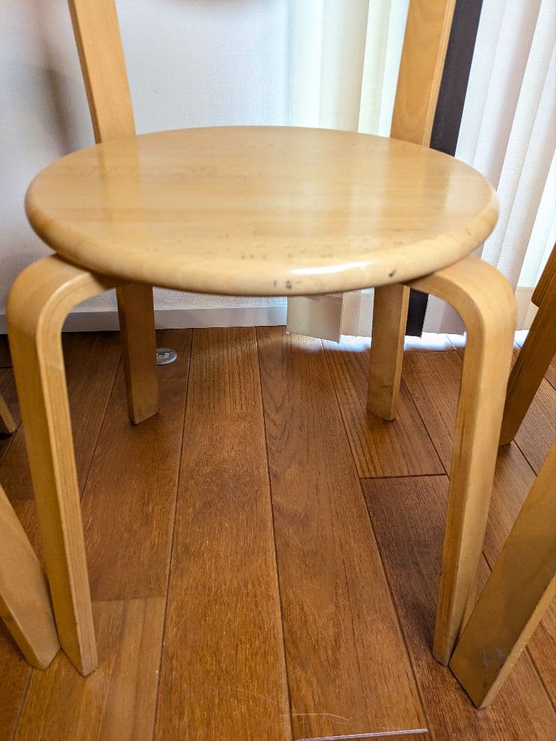 ダイニングチェア　3脚　木製