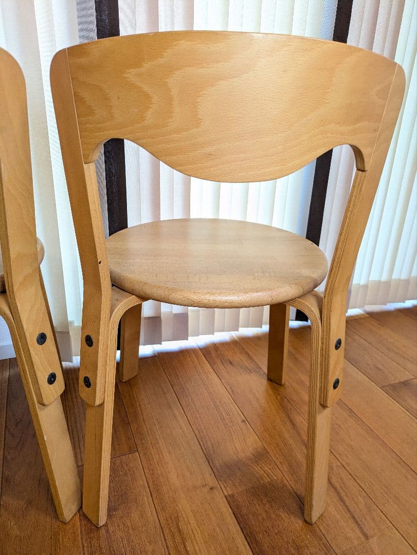 ダイニングチェア　3脚　木製