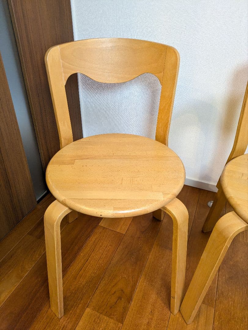 ダイニングチェア　3脚　木製