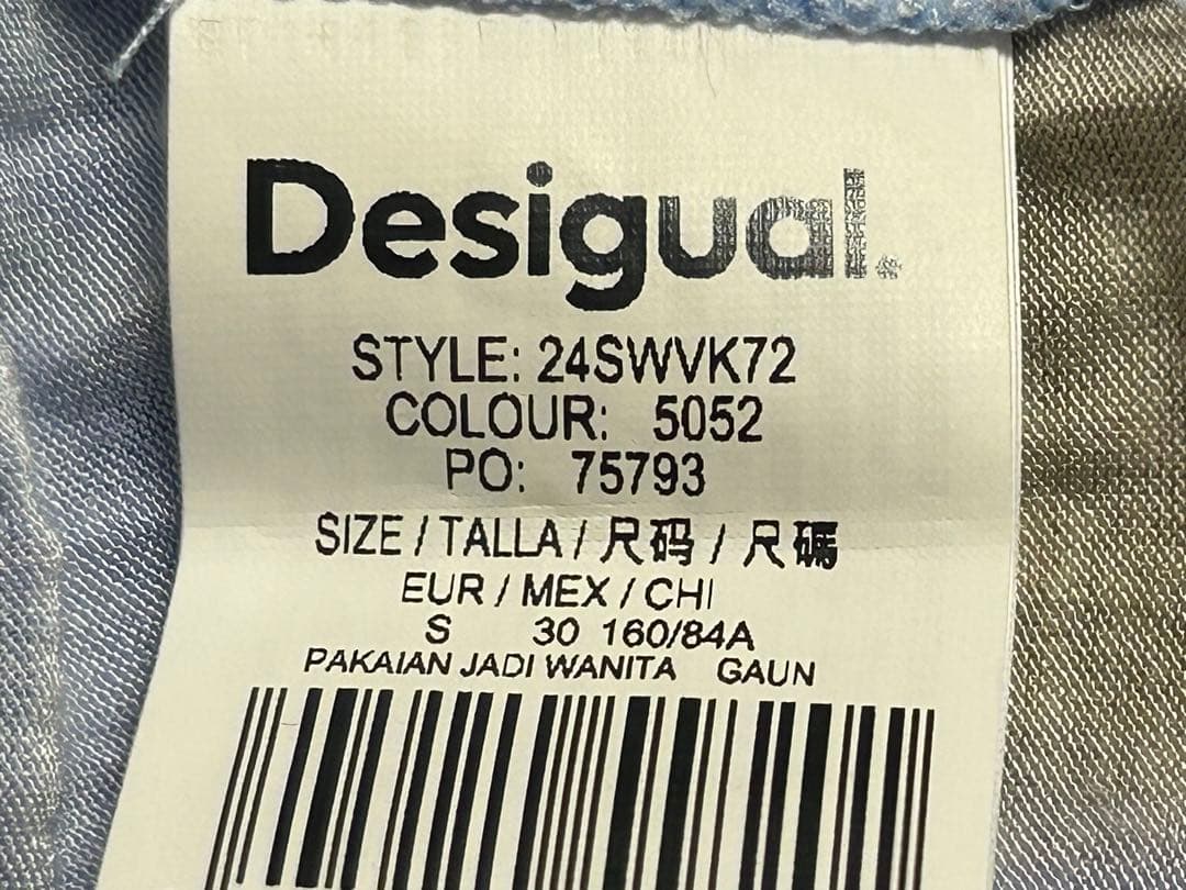 Desigual Collina Stradaドレープデザイン ワンピース