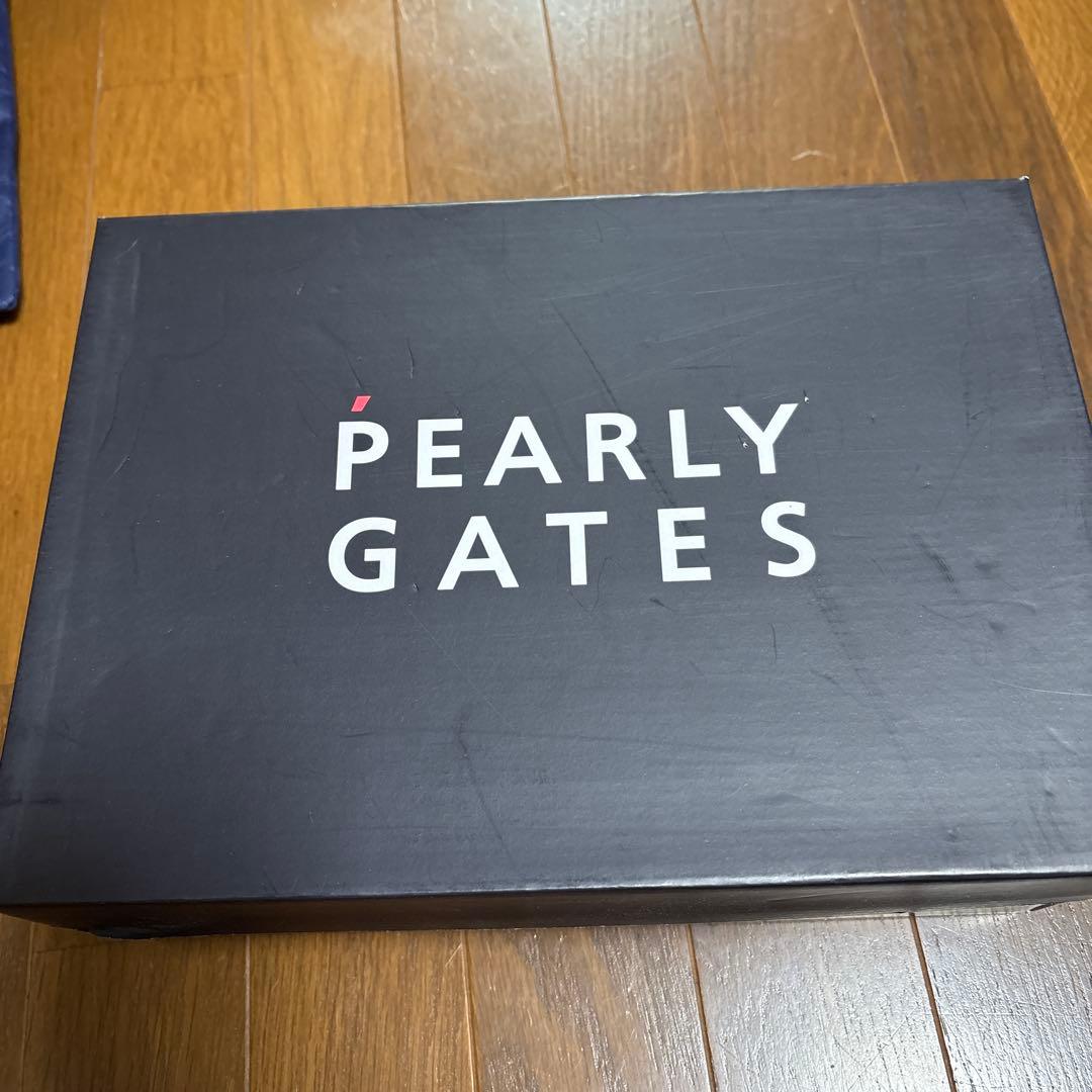 PEARLY GATES ゴルフシューズ 89 Navy収納袋付き24.5cm