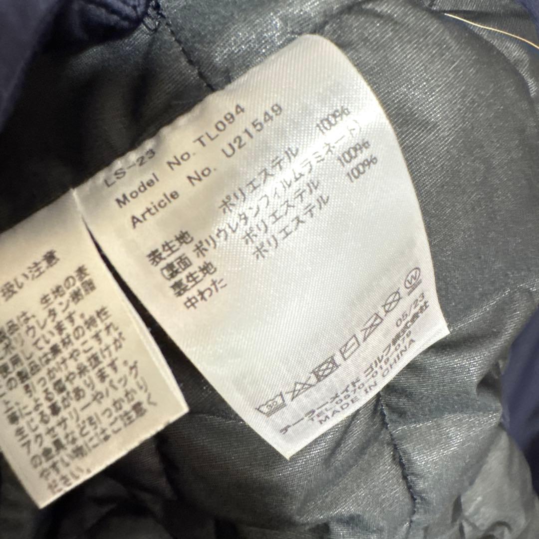 テーラーメイド 中綿ブルゾン　O ネイビー