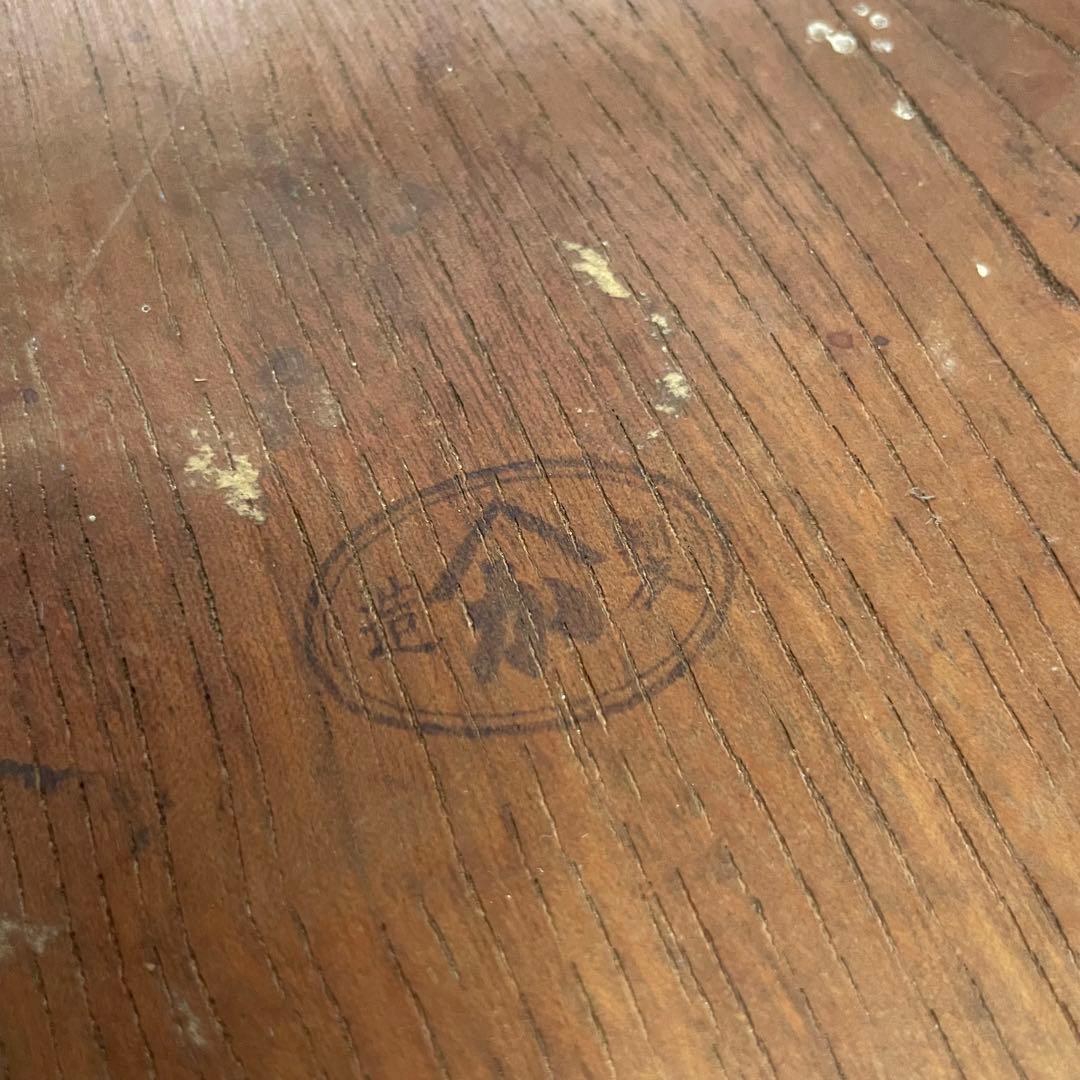 木製 シンプルな座卓 古物 蚤の市 レトロ