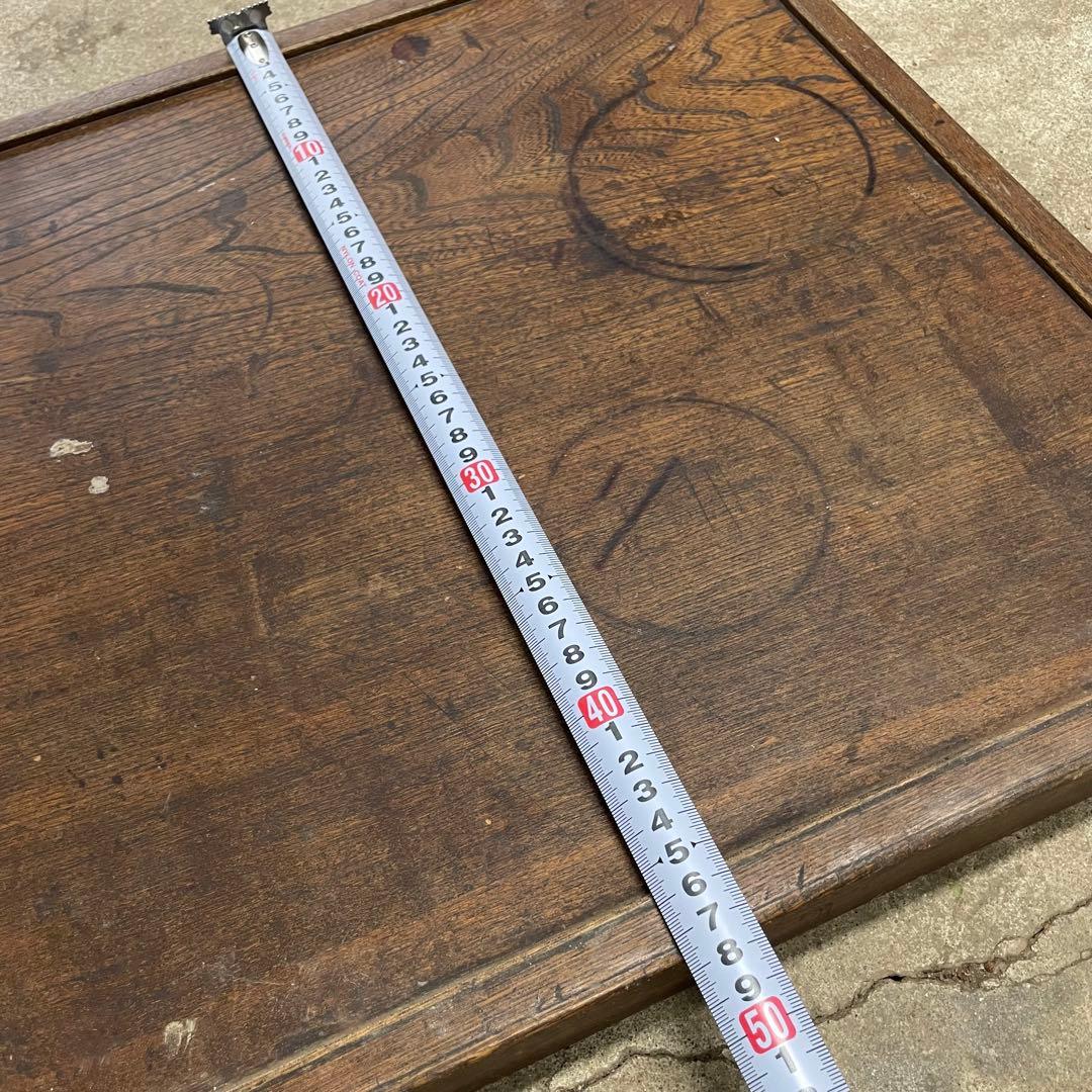 木製 シンプルな座卓 古物 蚤の市 レトロ