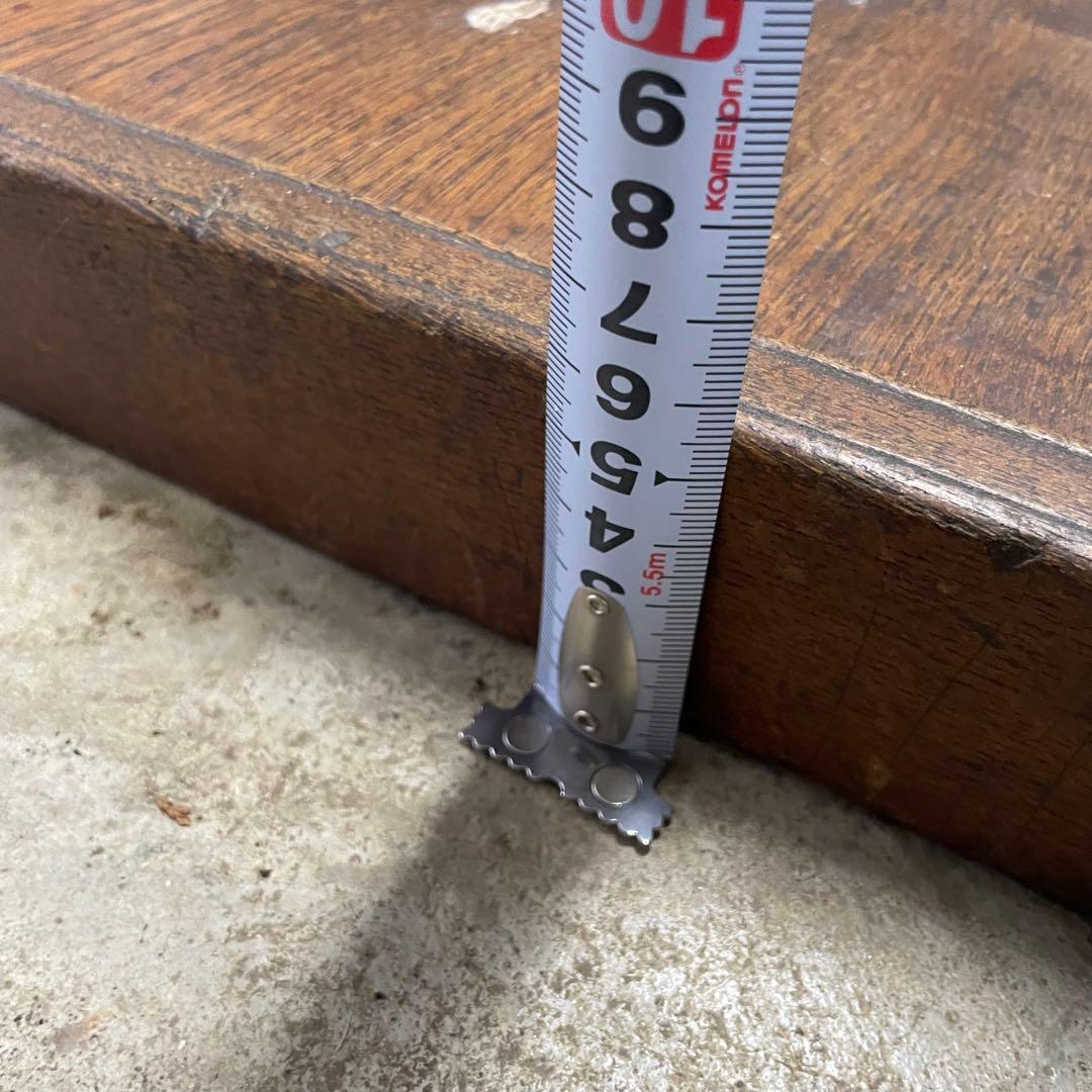 木製 シンプルな座卓 古物 蚤の市 レトロ