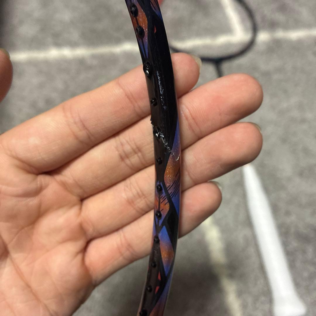 バドミントンラケット 2本セット アストロクス77pro/Tour