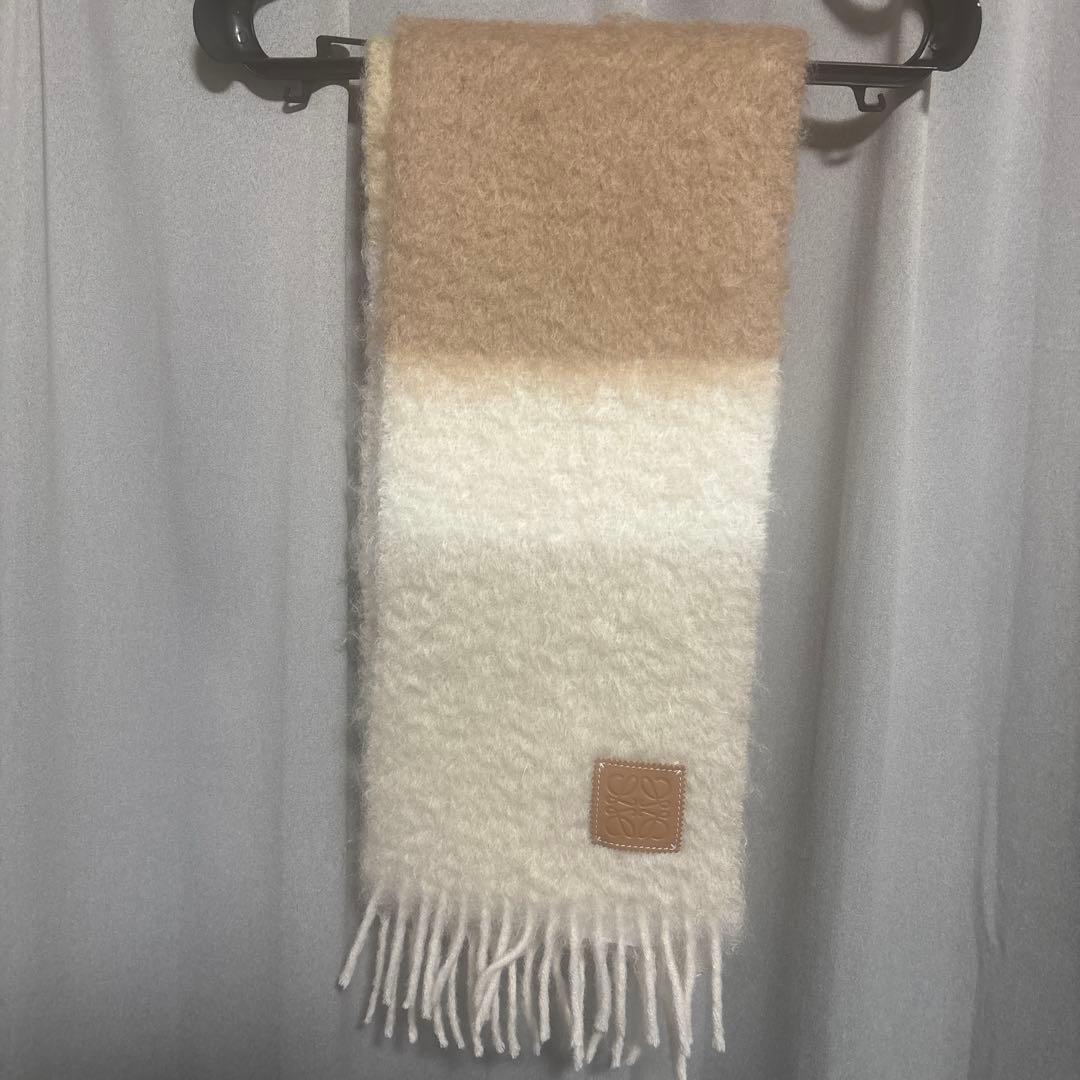 LOEWE ウール モヘア マフラー