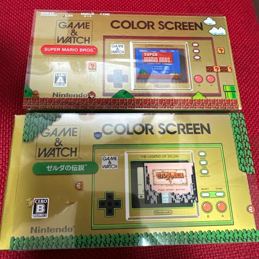 ゲームアンドウォッチ スーパーマリオ ゼルダ