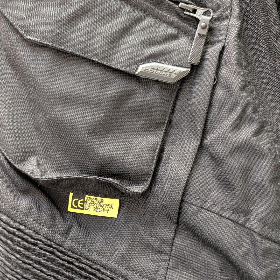 KOMINE JK-613 プロテクトフルイヤージャケット上下セット メンズM